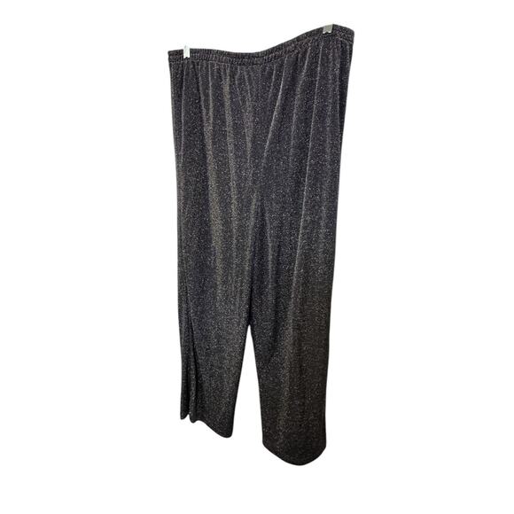Rabbit Rabbit Rabbit Ladies Sparkly Night Out Gold Black Pants Size 18W Formal - Picture 5 of 10